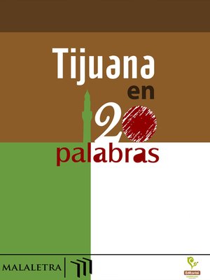 cover image of Tijuana en 120 palabras
